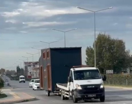 Tiny House sevkiyatı 